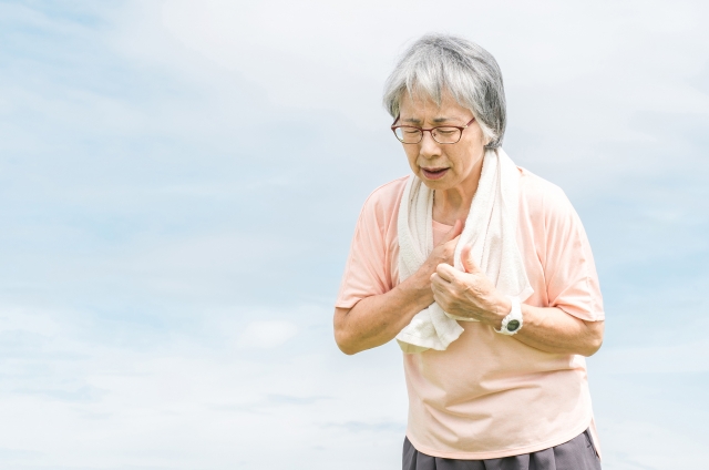 胸の違和感について